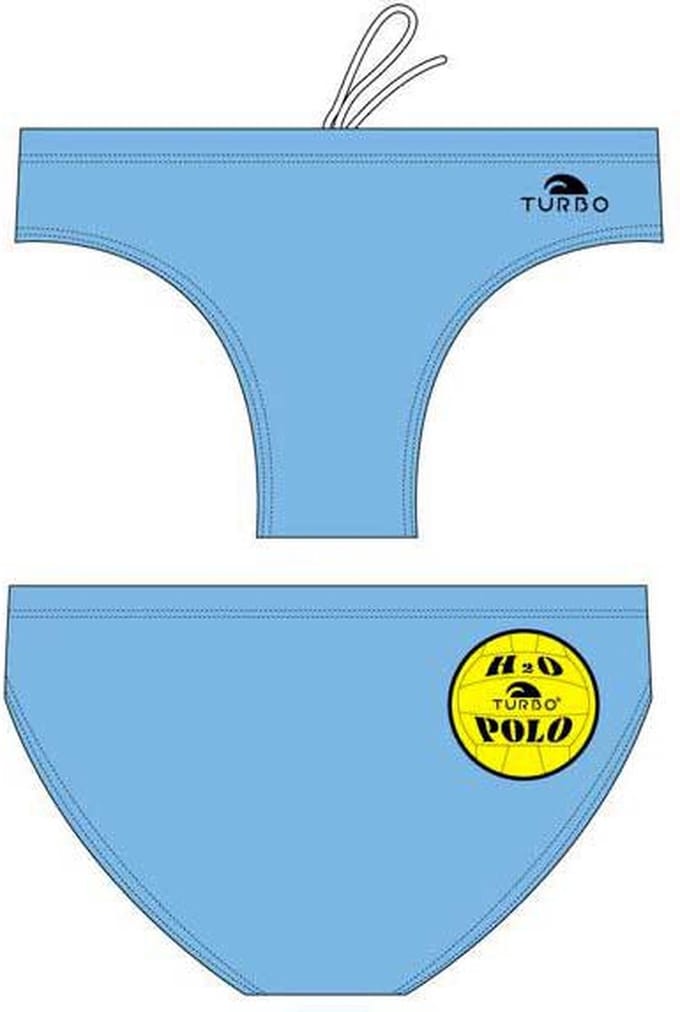 Turbo Basic Zwemslip Blauw 2XL Man