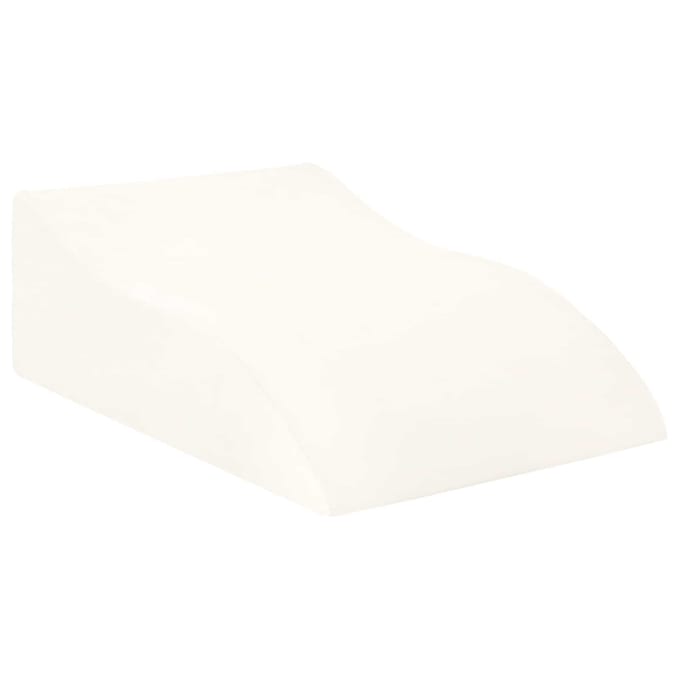 vidaXL - Been - Kussen - 68 - x - 40 - x - 21,5 - cm - PU - Schuim - Wit