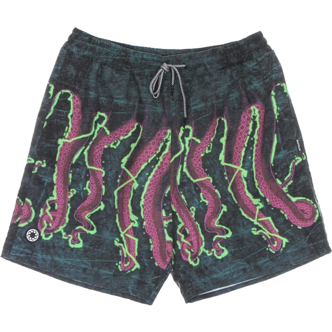 Octopus Shake Boardshort herenbermuda zwart
