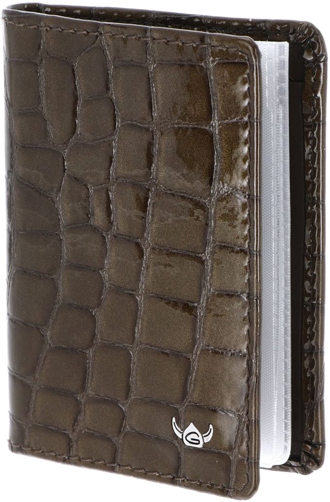 Golden Head Leren kaarthoes Cayenne RFID Protect Kartenetui 4431 Toffee bruine