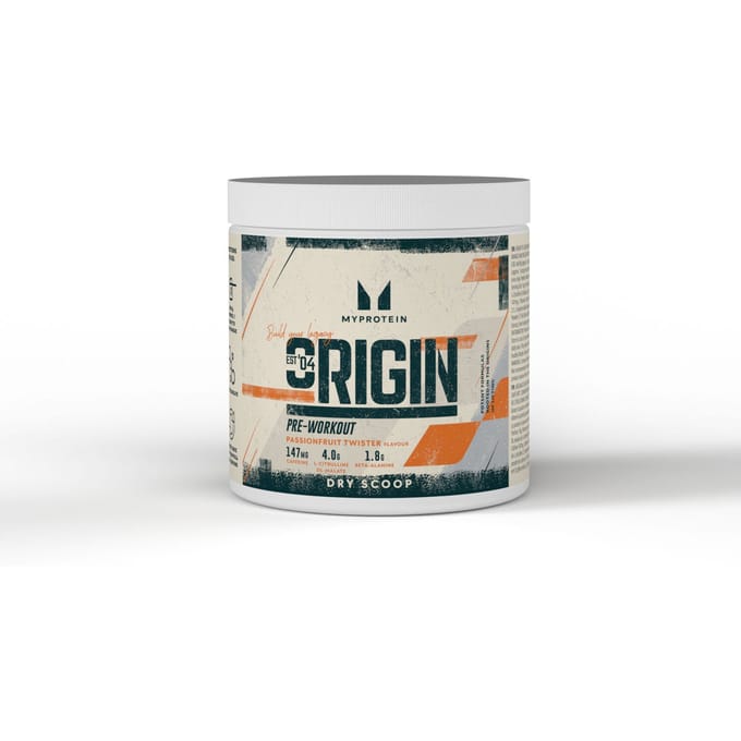 Origin Pre-Workout Dry Scoop - 18servings - Passionfruit Twister