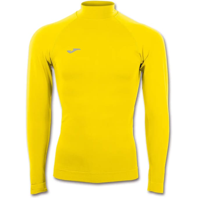 Joma Brama Classic Lange Mouwen Basislaag Geel S-M Man