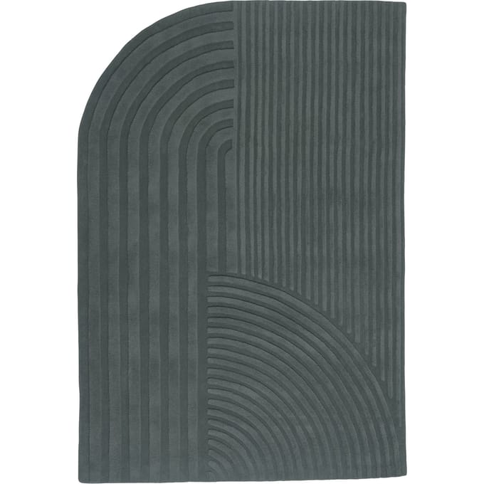 Muuto Relevo Tapijt - M - Dark Green