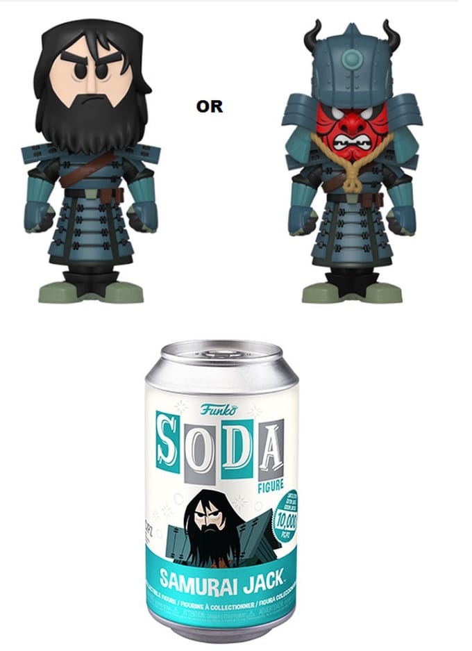Funko Pop! Samurai Jack Armored Jack #IE-7 Soda - Kans op Chase Edition