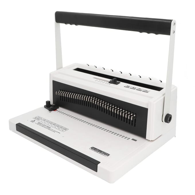 Draadklem Machine Rond Gat Dubbele Draad Gehumaniseerd Handvat 3:1 Steekkam Binder Machine gray
