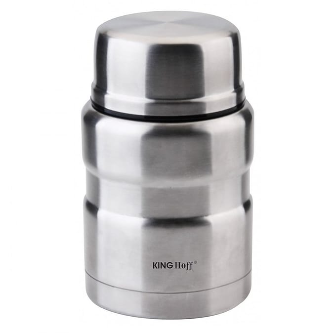 Kinghoff - Thermosfles - 0,5L - Dubbele Wand - Roestvrijstaal