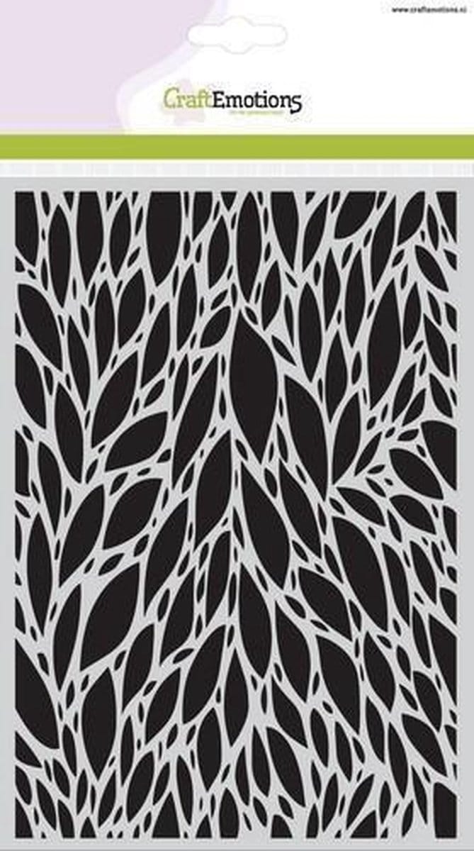 CraftEmotions Mask stencil Botanical bladeren A5