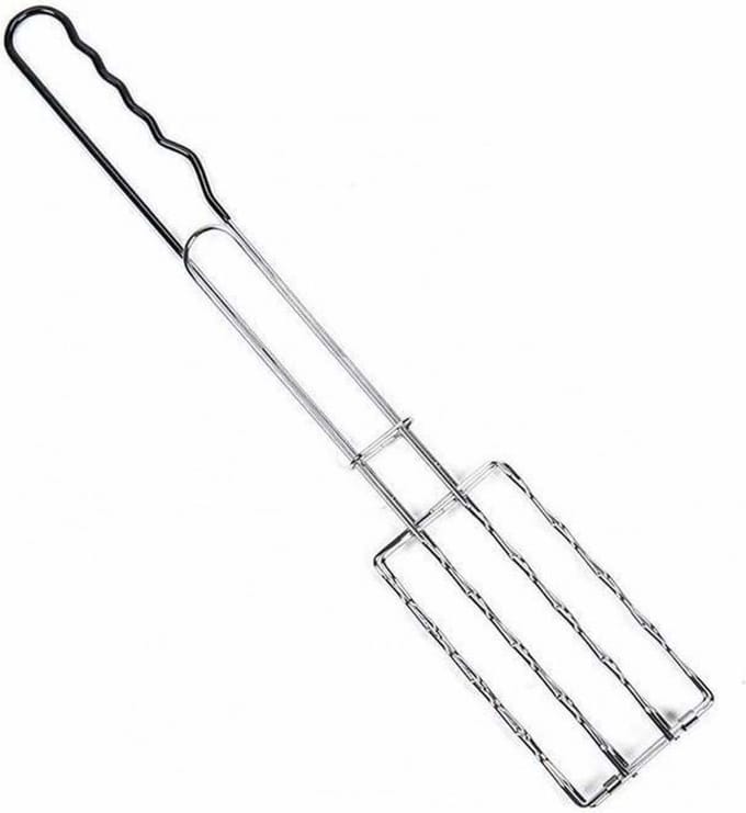 Barbecue Grill for Sausages Stainless steel (8 x 50 cm)
