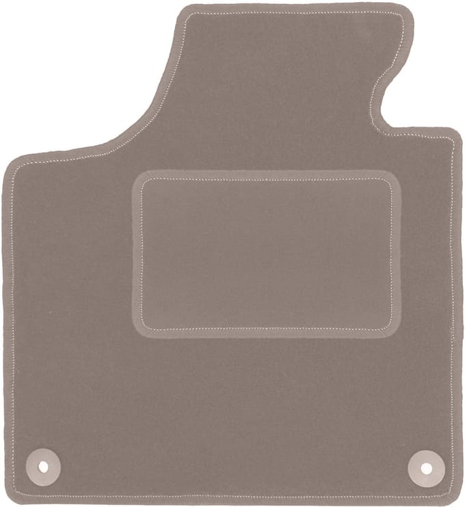 Beige bestuurdersmat voor: Audi A3 8P hatchback, sportback, cabrio (2003-2011)
