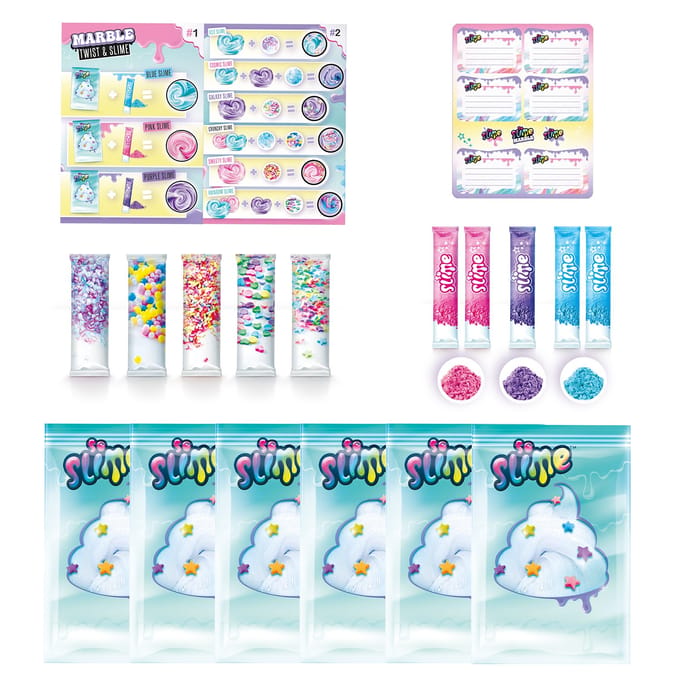 So Slime Marble Twist & Slime Spelen met slijm
