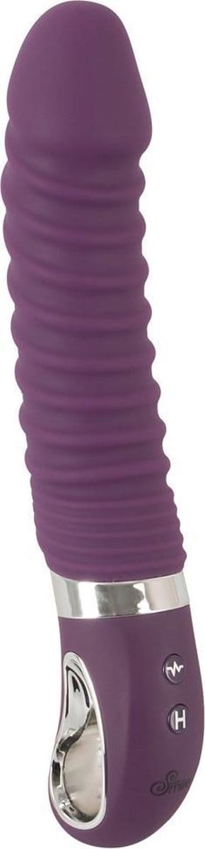 Vibrator met Verwarmende Functie - Paars