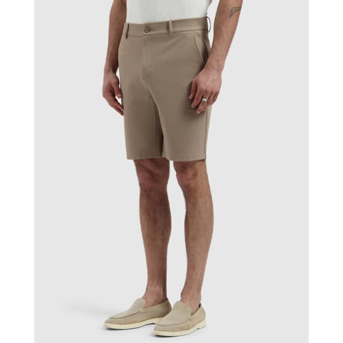 Pure Path Broek Punta Shorts 26010514 53 Taupe Mannen Maat - S