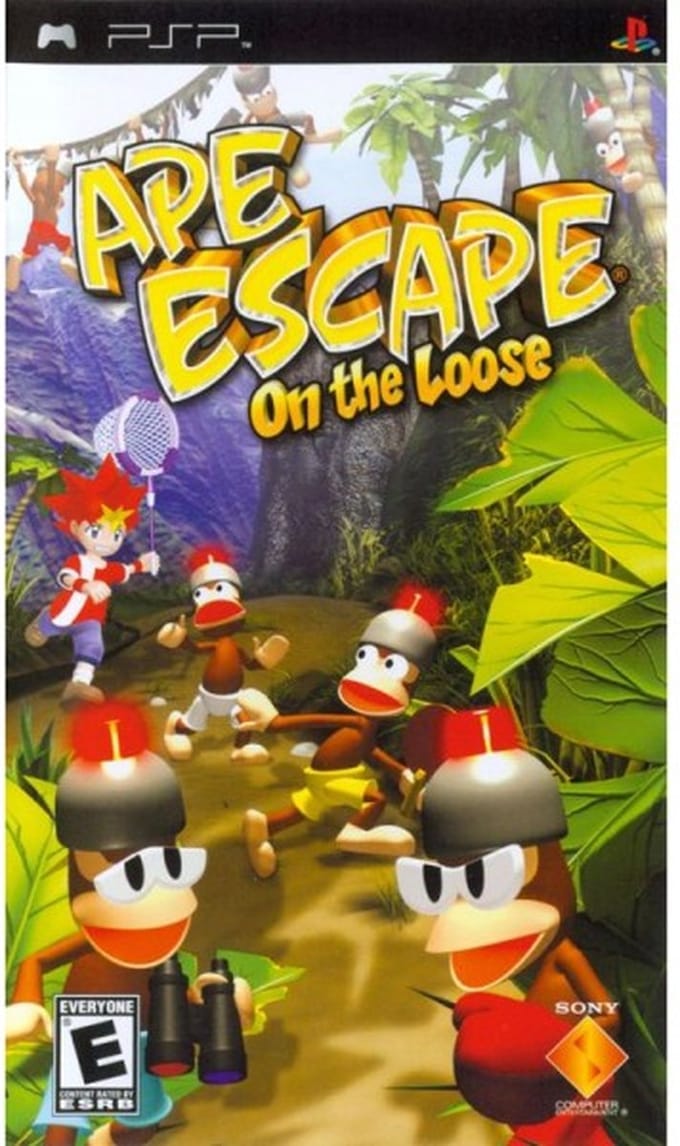 PSP - Ape Escape - On The Loose + Reg. Card - USA