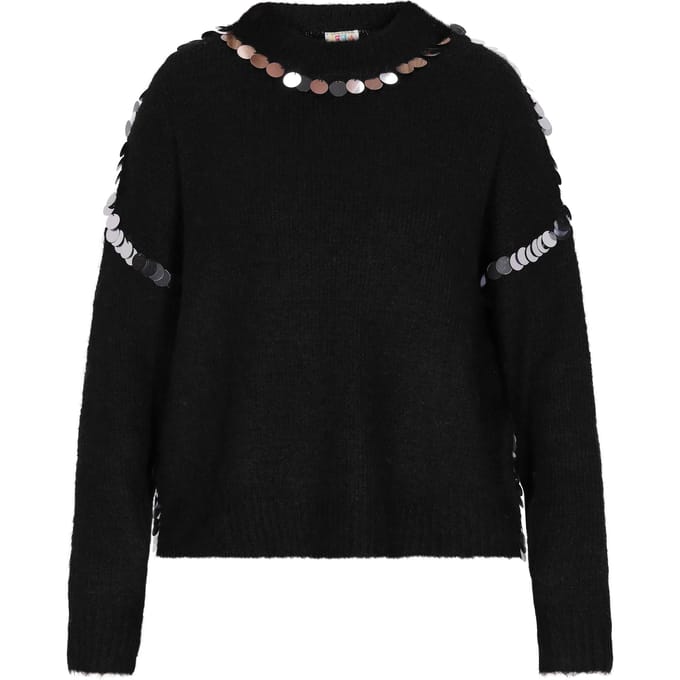IZIA Jumper Dames zwart