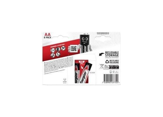 Energizer Max AA batterij (penlite) Alkaline 1.5 V 8 stuk(s)