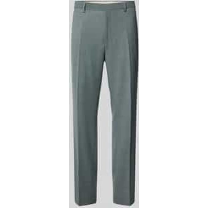 regular fit pantalon met scheerwol model 'LEON'
