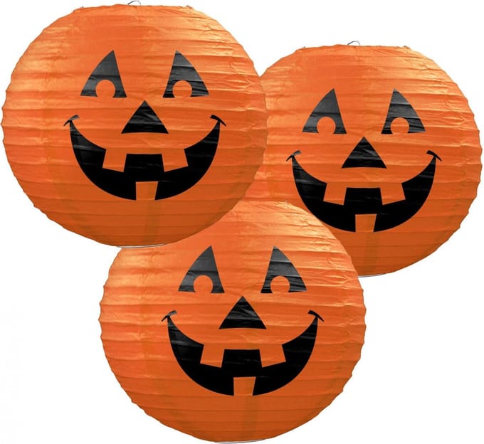 "Papieren lantaarns Pompoen Halloween  - Feestdecoratievoorwerp - One size"