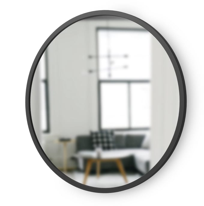 Umbra Hub decoratieve ronde muurspiegel