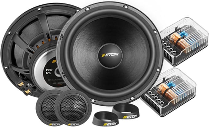 Eton PRO175 - Autospeaker - 16,5cm 2 weg composet - 70 Watt RMS - speaker met veel bas - 165mm luidspreker