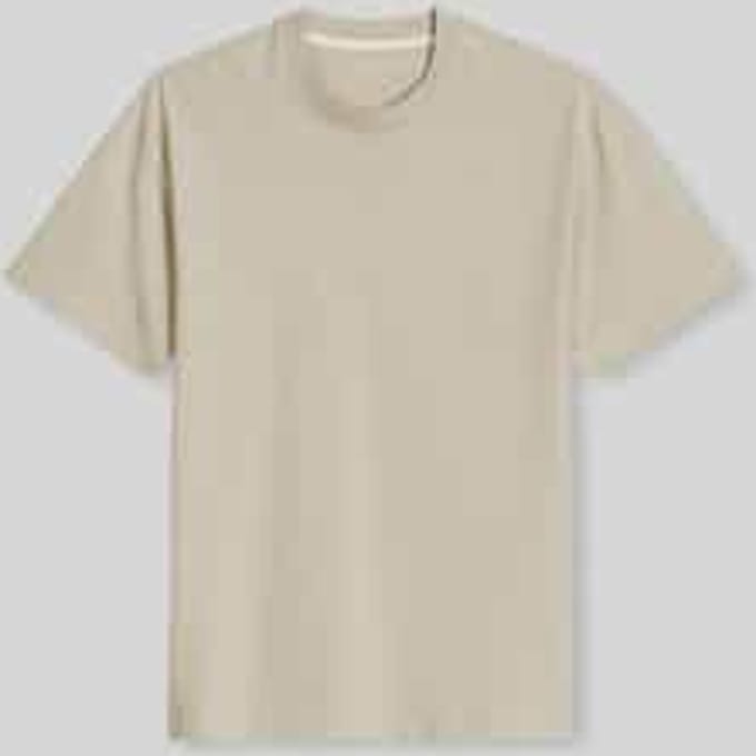 Loose fit T-shirt van puur katoen