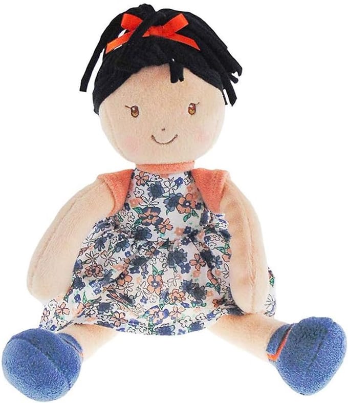 Zachte Pop - Knuffelpop Speelgoed - Kinderspel - Zelfnivellerend - 26 cm - Zwart