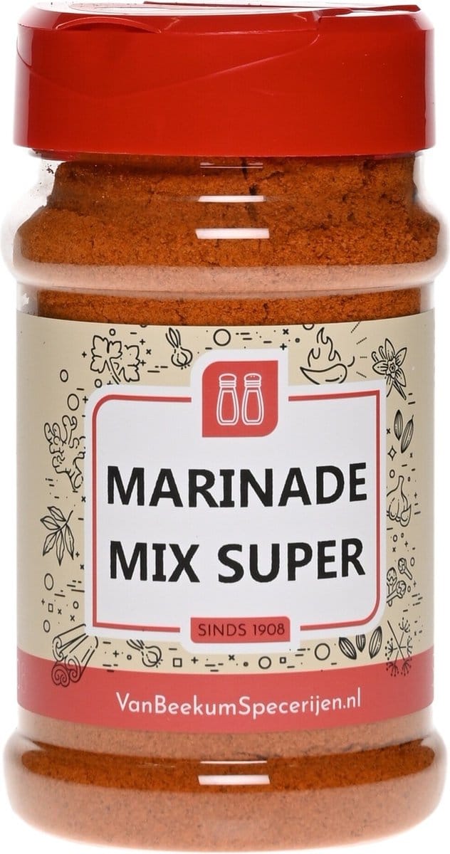 Van Beekum Specerijen - Marinade Mix Super - Strooibus 200 Gram