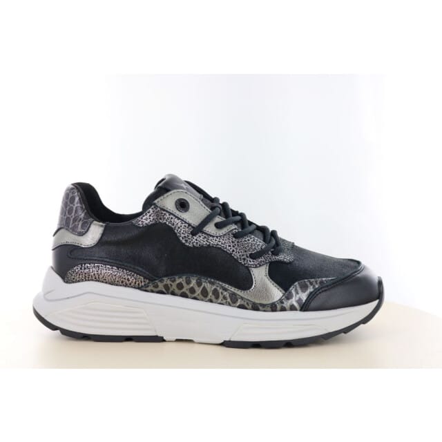 Xsensible Rainbow Stretchwalker GX Sneakers - Dames - Zwart - Maat:42