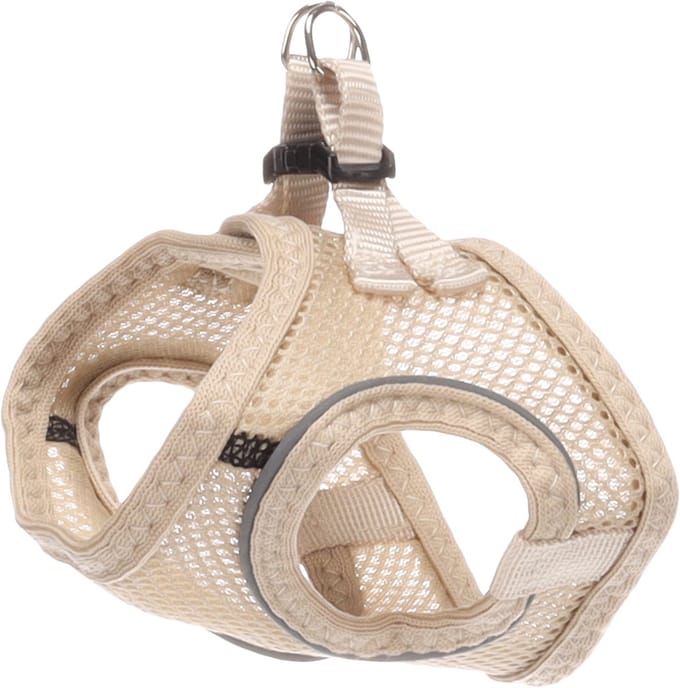 Flamingo - Hond Harnas Step&Go Bento Beige XXS 22-23cm 24-25cm