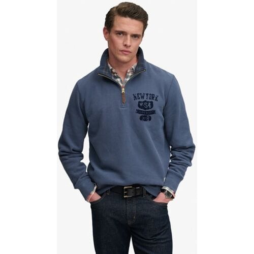 Sweatshirt half-zip ton-sur-ton Superdry