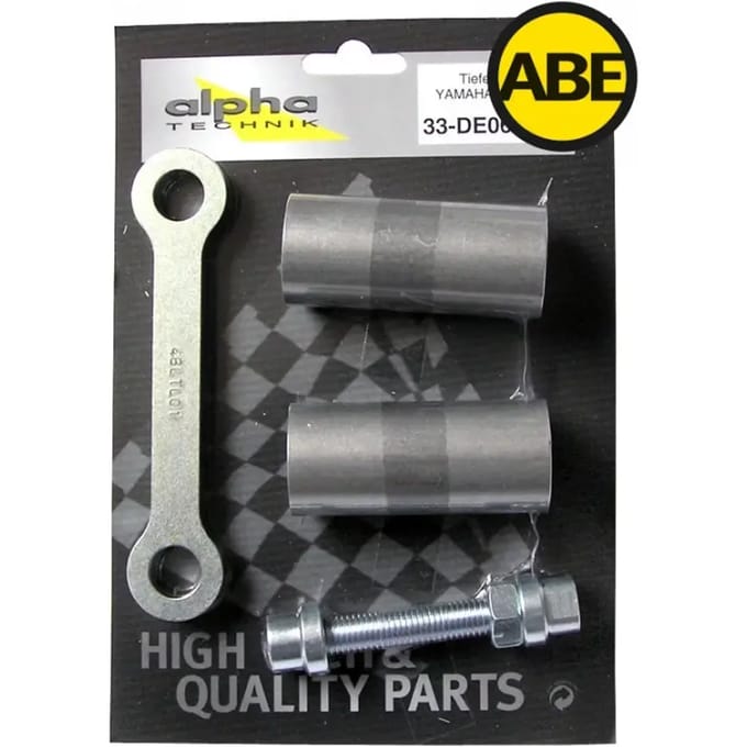 Verlagingsset Alpha Technik Yamaha DT125R/X, Typ DE06