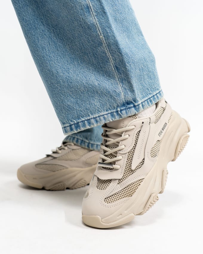 Steve Madden Possession-E dames sneaker - Grijs - Maat 40