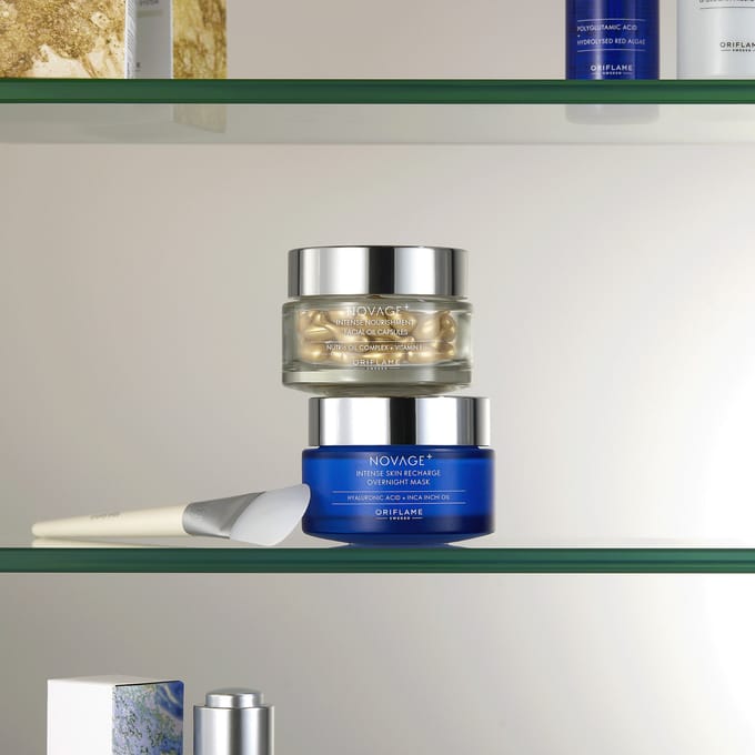 Oriflame Novage+ Intensief Herstellend Nachtmasker 50 ml