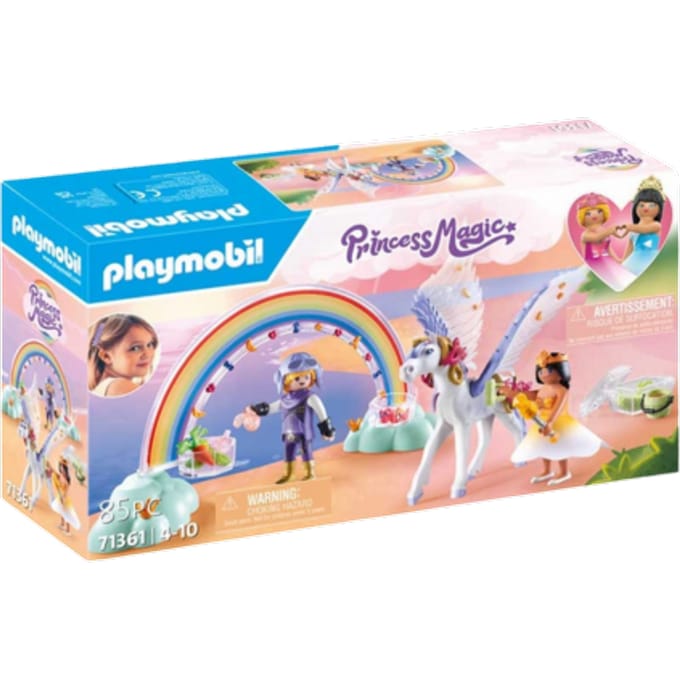 Playmobil Regenboogpegasus met Regenboog in de Wolken Speelset