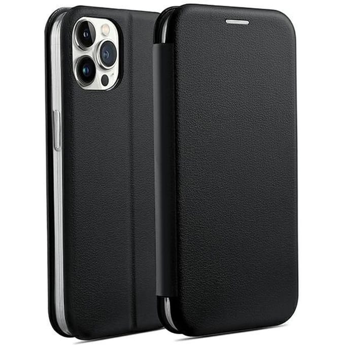 Beline - Etui iPhone 14 Pro - Magnetische Sluiting - Hoogwaardige Afwerking - Zwart