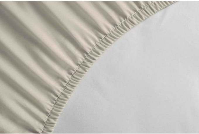 Onderlaken Lovely Home Beige 90 x 190 cm