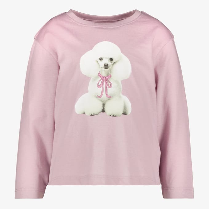 Name It meisjes trui met poedel roze - Maat 110