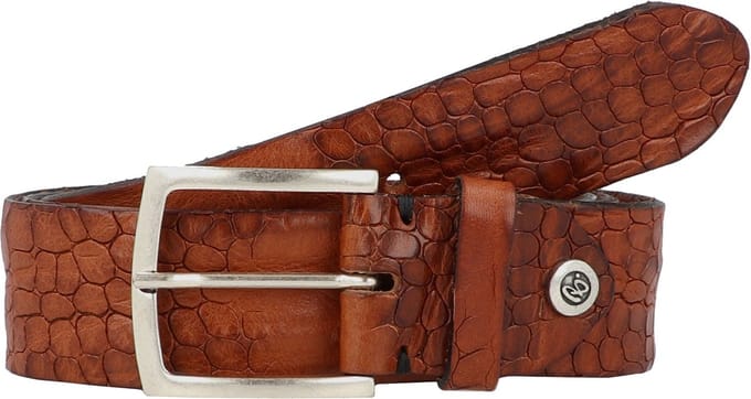 b.belt riem Bela Ledergürtel W100 Mid Brown bruine