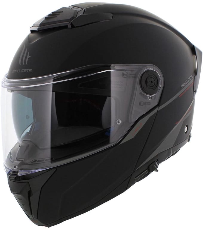 MT Systeemhelm Atom II mat zwart Maat XL