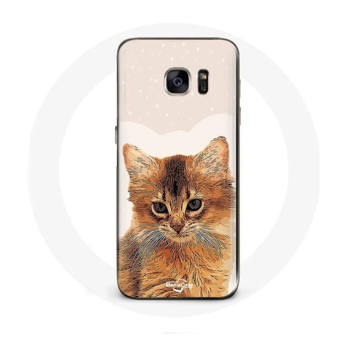 Coque Samsung Galaxy S7 Somali Race de chats