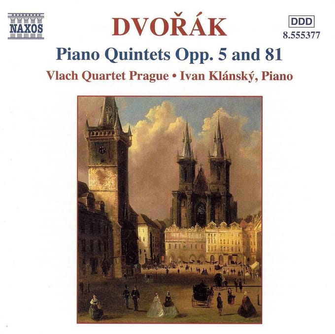 Ivan Klánsky, Vlach Quartet Prague - Dvořák: String Quintets Opp. 5 & 81 (CD)