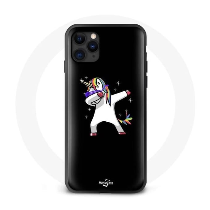 Coque iphone 12 dab unicorn licorne