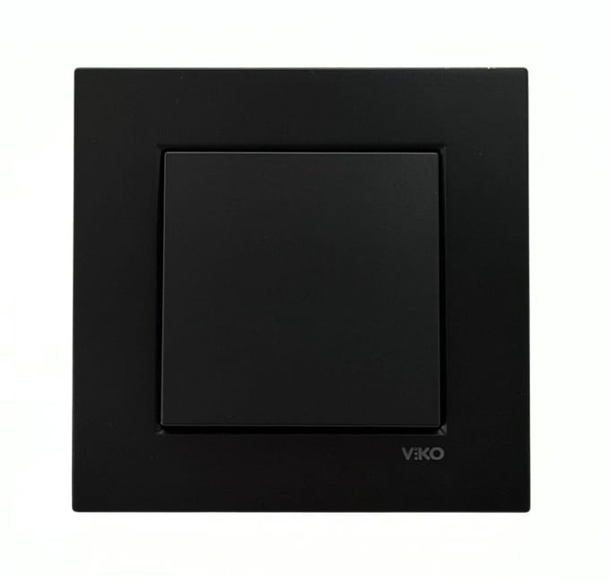 Panasonic Viko [Novella] - Schakelaar - Zwart - Inbouw
