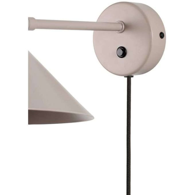 Globen Lighting wandlamp Cannes, beige, Ø 20 cm