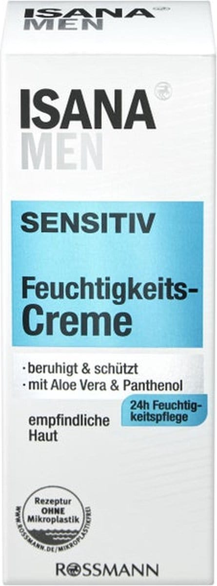 ISANA Men Rossmann Sensitive Hydraterende Crème