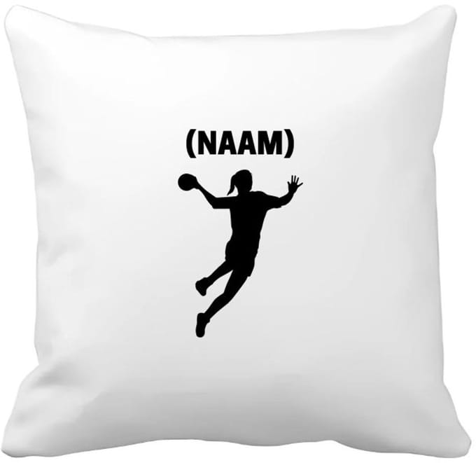 Akyol - handbal met eigen naam - Kussen hoes - Handbal - handbalster - sport - 40 bij 40 cm