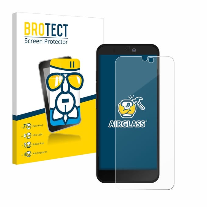 Screenprotector voor Fairphone 3 Plus Beschermglas transparant