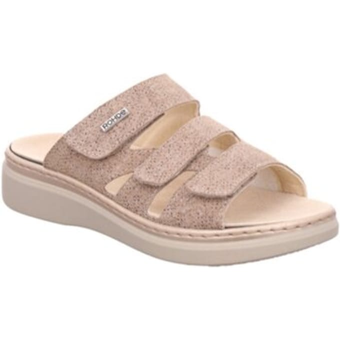 Rohde Dames Slipper - 5221-18 Taupe - Maat 37