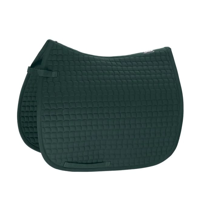 Eskadron Zadeldek Cotton Uni Donkergroen - Donkergroen - pony