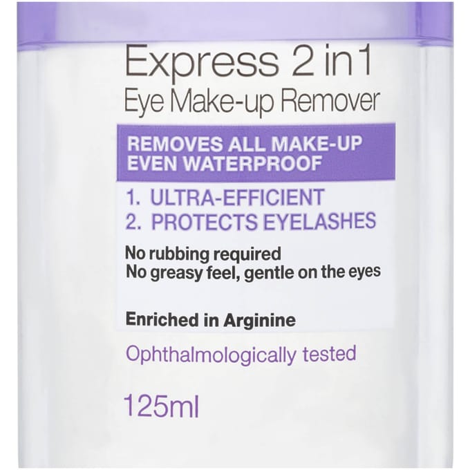 Garnier Skin Natural 2-in-1 Oogmake-up-remover (125 ml)