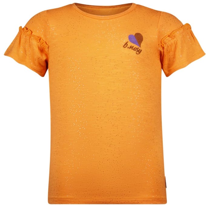 B.Nosy - B.Nosy Tika glitter top Fabulous - 584.0 - Maat 110